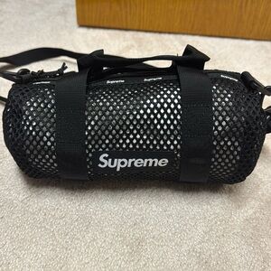 SUPREME Net Shoulder/ Hand bag BLACK